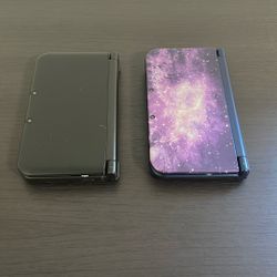 3DS XL Bundle (3DS XL Galaxy Edition + 3DS XL Black edition)