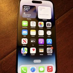 Unlocked Apple 🍎 iPhone 14 Pro (Black) 128GB - Great Condition