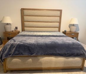 Ashley King Bedroom Set – Like New (Under 10 Months Old)