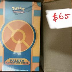 Pokemon paldea adventure chest