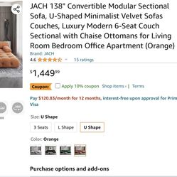 BRAND NEW COUCH, STILL IN BOX!!!