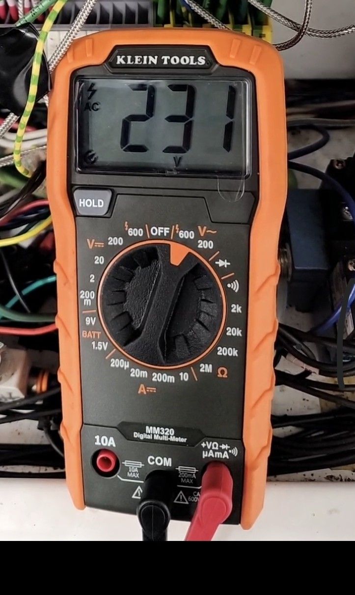 used multimeter but almost new