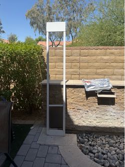 Adjustable 8 foot Dog Door