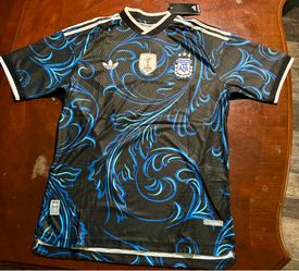 ARGENTINA AWAY JERSEY 2XL AUTHENTIC