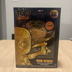 Iron Spider Chase Funko Pop Pin
