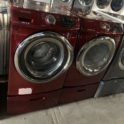 Samsung Front Load Washer And Dryer Set 