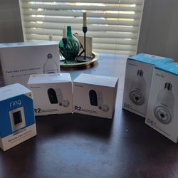 Ring Cam plus 2 Galay R2's unopened