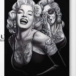 Smile Now Cry Later Marilyn Monroe Framed 