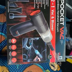Pocket Vac And Blower 