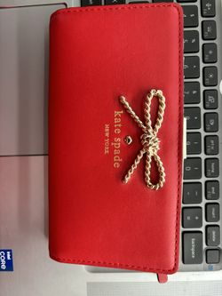 Kate Spade Stacy Bifold Wallet Red 