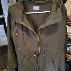 Masseys Olive Zip Jacket