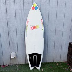 5’6 Channel Islands Fishbeard Twin Fin (not Lost Rnf 96 Feb Fish Sharpeye Panda Bing js)