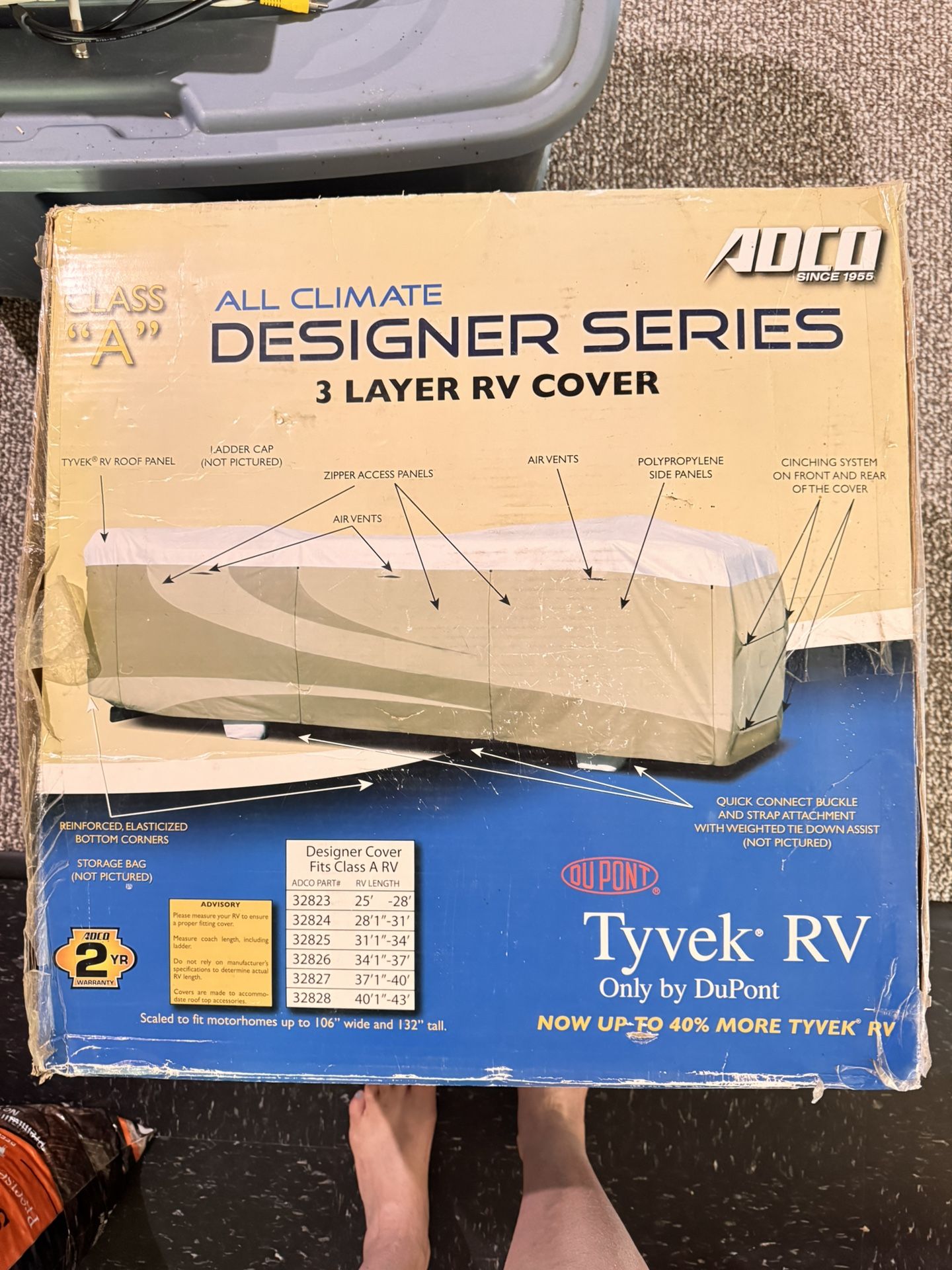 RV cover For Motorhome 