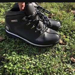 Timberland black short boots men sz 10.5
