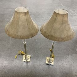 Vintage Set Of Bombay Table Lamps