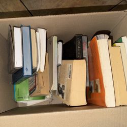 TWO Boxes Of Books