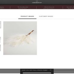 Faux Ivory Pampas Grass Bunch 45"