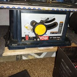 Ryobi 10" Table Saw. 