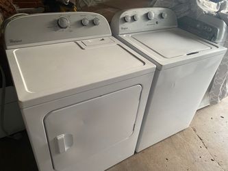 Whirlpool Washer And  dryer