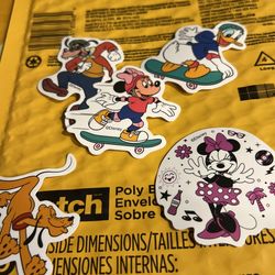 10 Pack Disney Vinyl Stickers