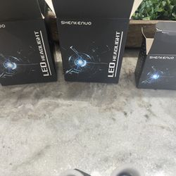 led headlight blue lights 