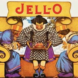 JELLO Original Vintage Print Poster Maxfield Parrish Art Deco Nouveau Artist LRG Neo Classical Antique Fine Collectible Allegory Allegorical Painter