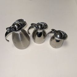 3 Stainless Steel Thermal Coffee Carafe