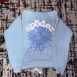 Blue Sp5der Hoodie
