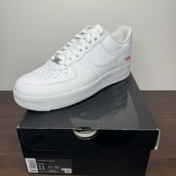 Nike Air Force 1 Supreme White 