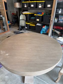 Free RH Round Monastery Dining Table