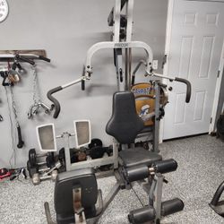 Precor Full Body Cable Machine With Leg Press 