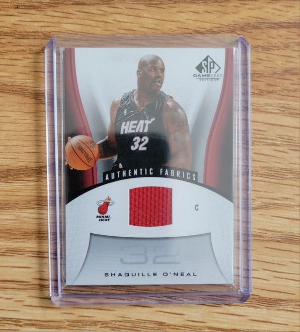 2006-07 SP Game Used Shaquille O'Neal Jersey #148 MIAMI Heat HOF LA LAKERS 