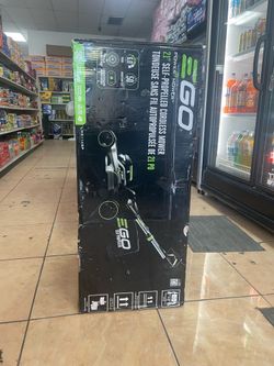 Ego electric lawnmower