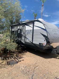 2017 Forrester River toy hauler