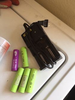 5$charger with batteries