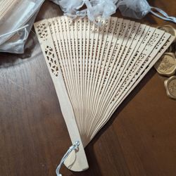 Celebration Wood Fans 