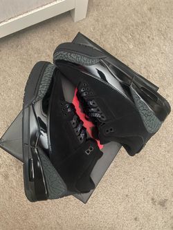Jordan 3 black cat
