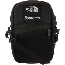 Supreme The North Face Leather Shoulder Bag Black x2