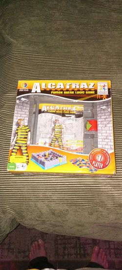 Original Factory Collectable Old School One And Only Alcatraz 1 Player Prison Break Game