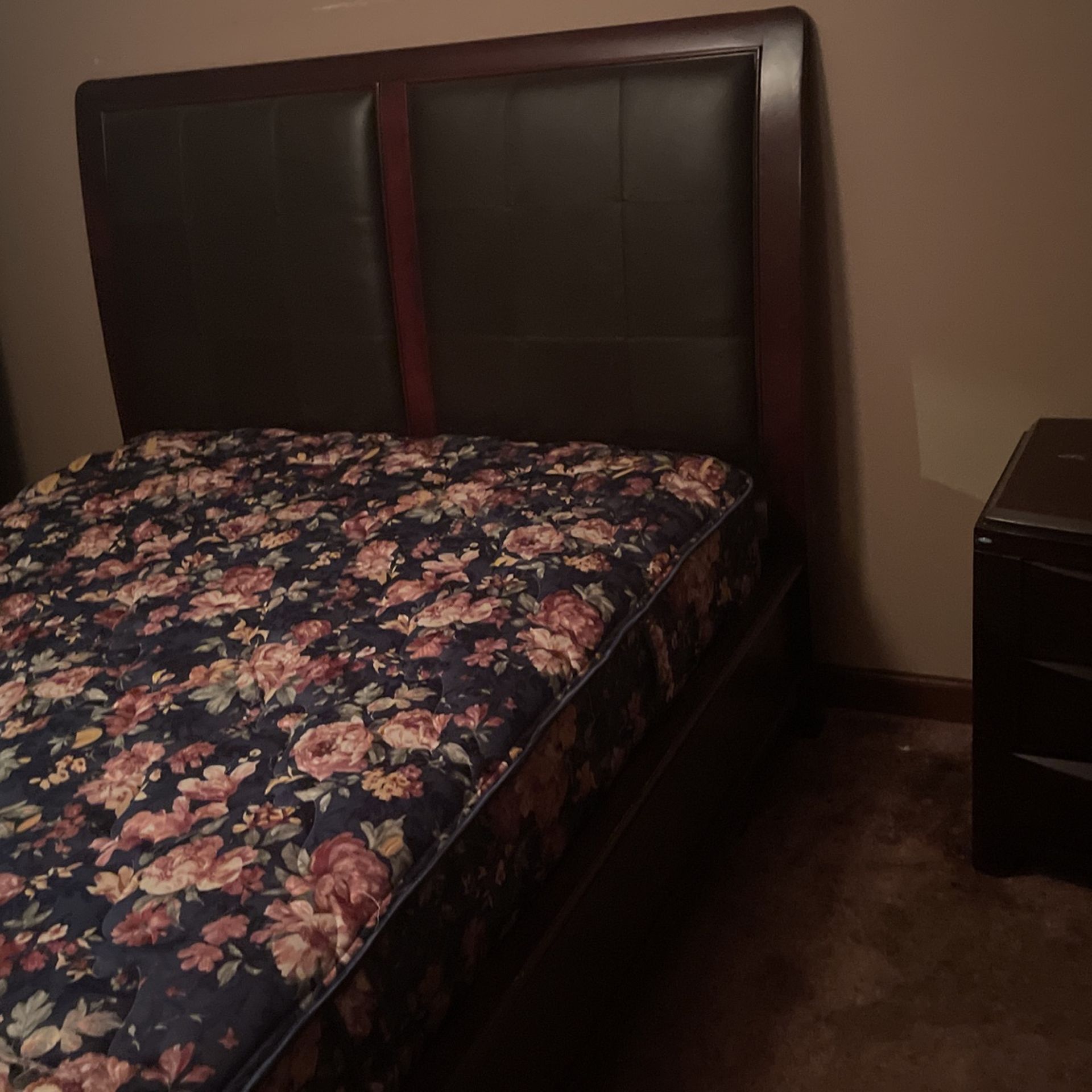 Bed frame Mattress and box Springs 
