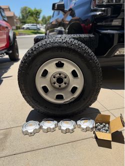 4- Advanta Tires ATX 850 and Chevy Wheels