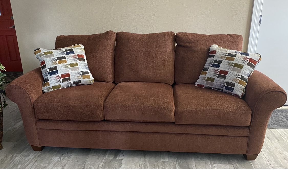 Sofa And Matching Recliner Chair