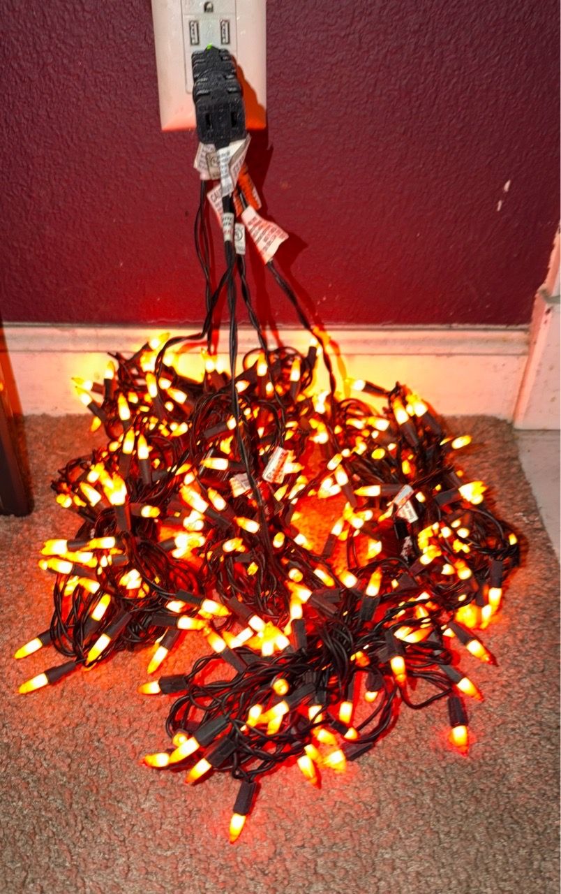 Neon Orange Lights (5 Sets) for Sale in San Antonio, TX - OfferUp