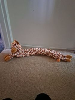 Long Neck Giraffe Stuffed Animal Draft Stopper