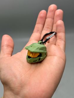 Halo Master Chief - Keychain w/ Multiple color options