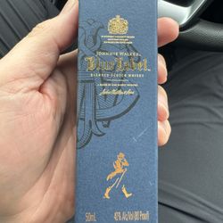 Johnnie Walker Blue Label Airplane Bottle Nice Gift 