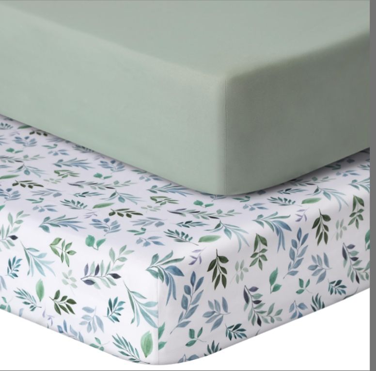 XX Pack And Play Sheets Fitted, 2 Pack, Pack N Play or 38 x 26 Mattress