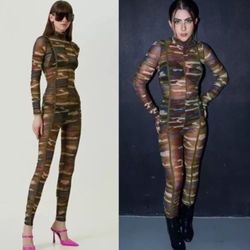 Adidas Ivy Park Camouflage jumpsuit