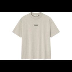 Fear of God Essentials Heather Stone Classic T-Shirt – Small – NEW