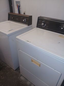 Washer And Dryer